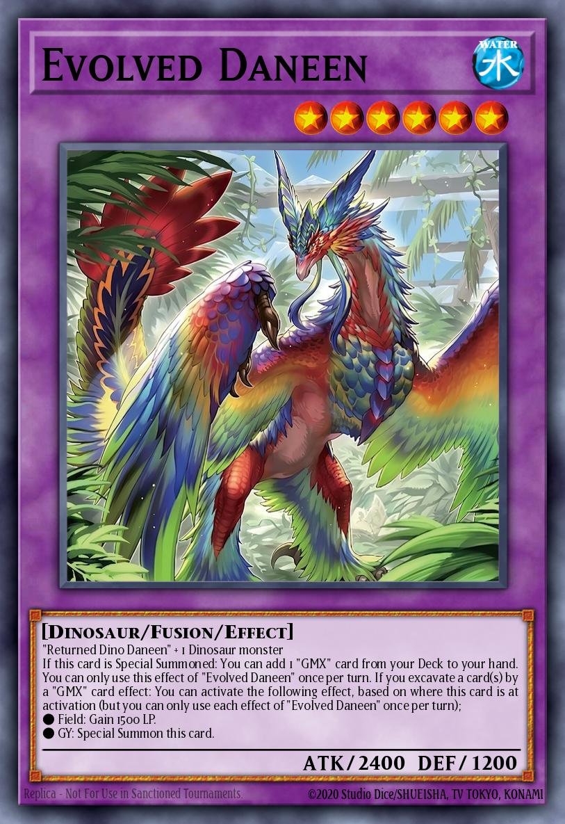 EVOLVED DANEEN - BLZD-EN092 - 1st Edition - SUPER RARE