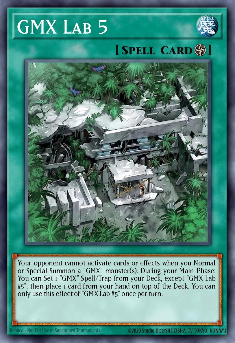GMX LAB #5 - BLZD-EN095 - 1st Edition - SUPER RARE