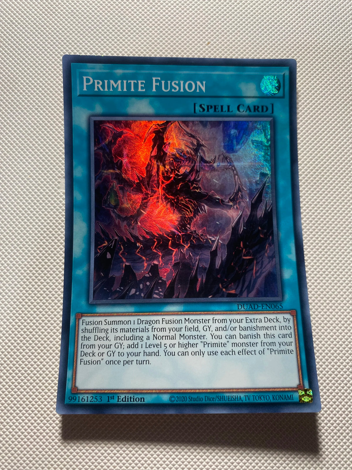 Primite Fusion Super Rare Near Mint