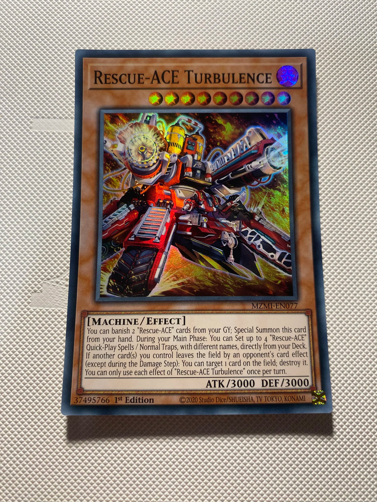 Rescue-ace Turbulence Super Rare Near Mint