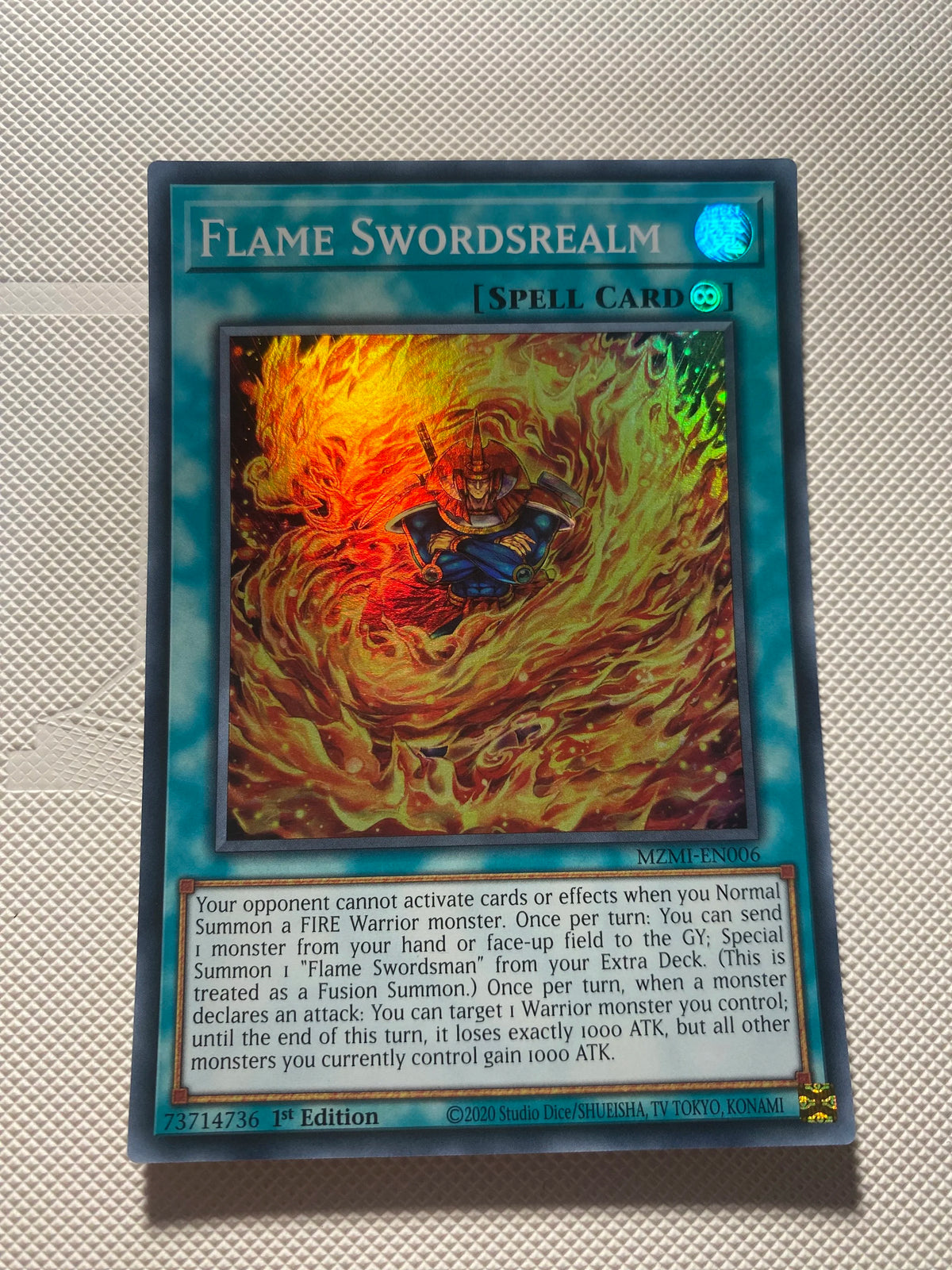 Flame Swordsrealm Super Rare Near Mint