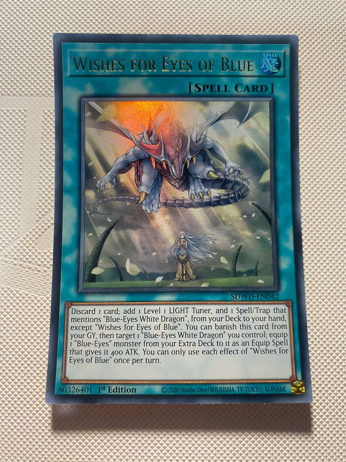 Wishes FOR Eyes OF Blue Ultra Rare Near Mint