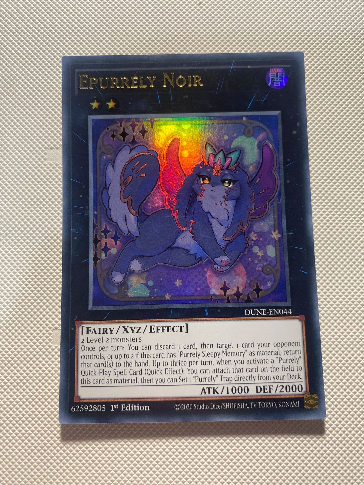 Epurrely Noir Ultra Rare Near Mint