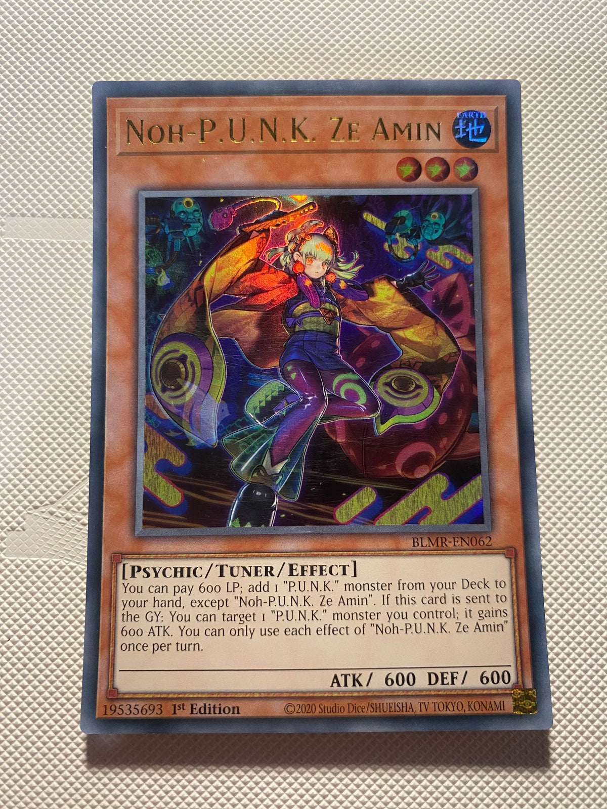 Noh-p.u.n.k. ZE Amin Ultra Rare Near Mint