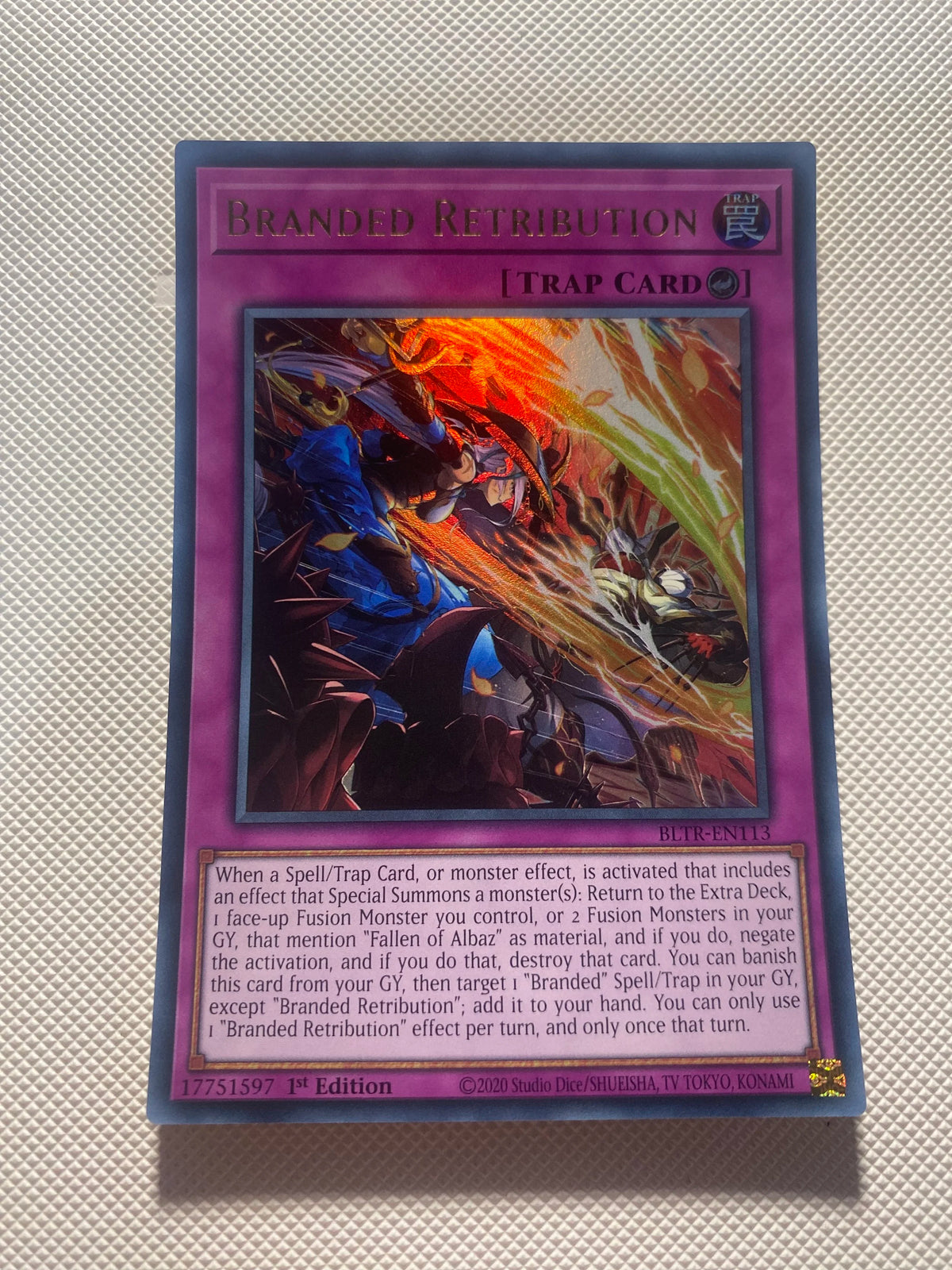 Branded Retribution Ultra Rare Near Mint