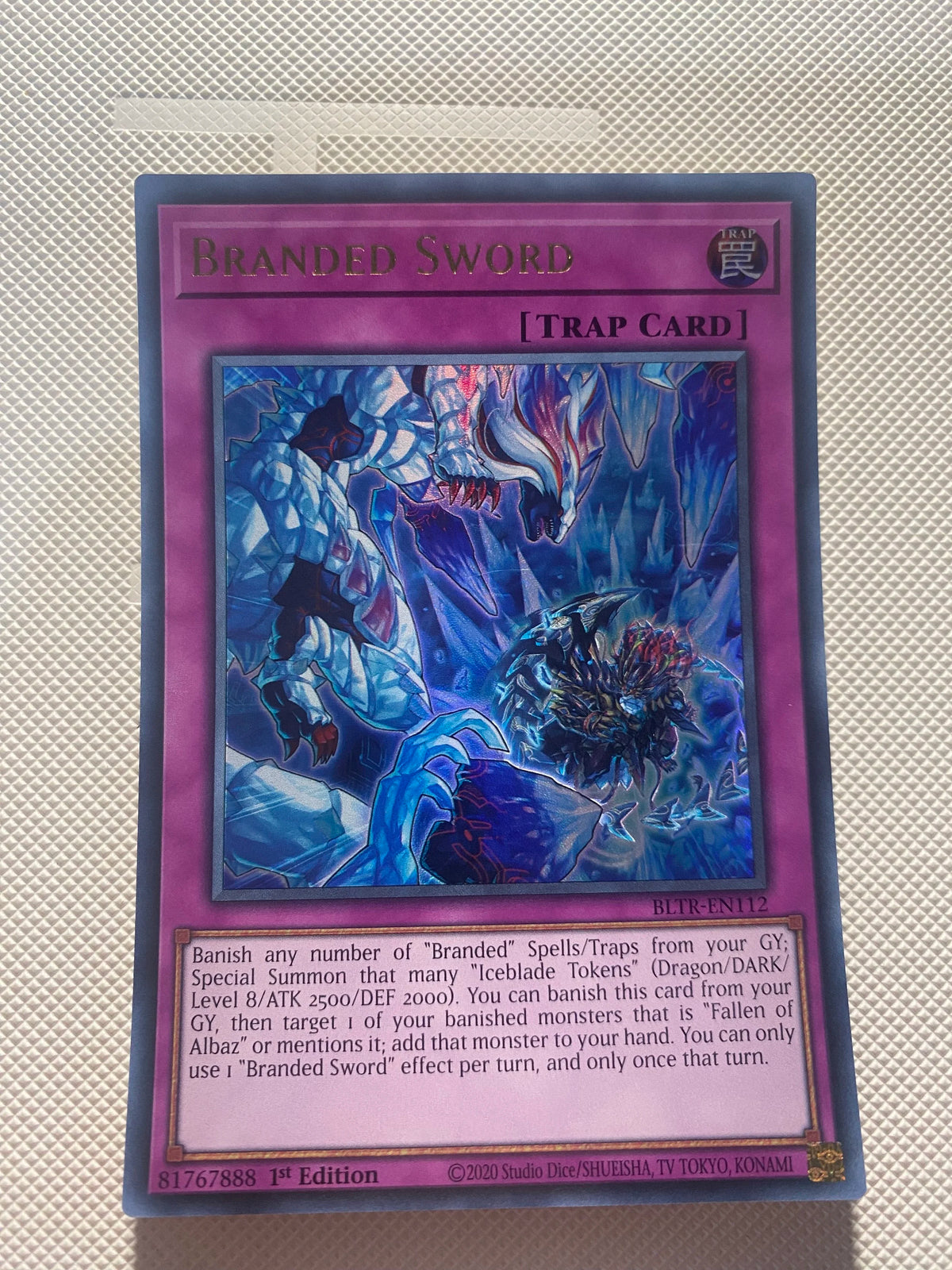 Branded Sword Ultra Rare Near Mint