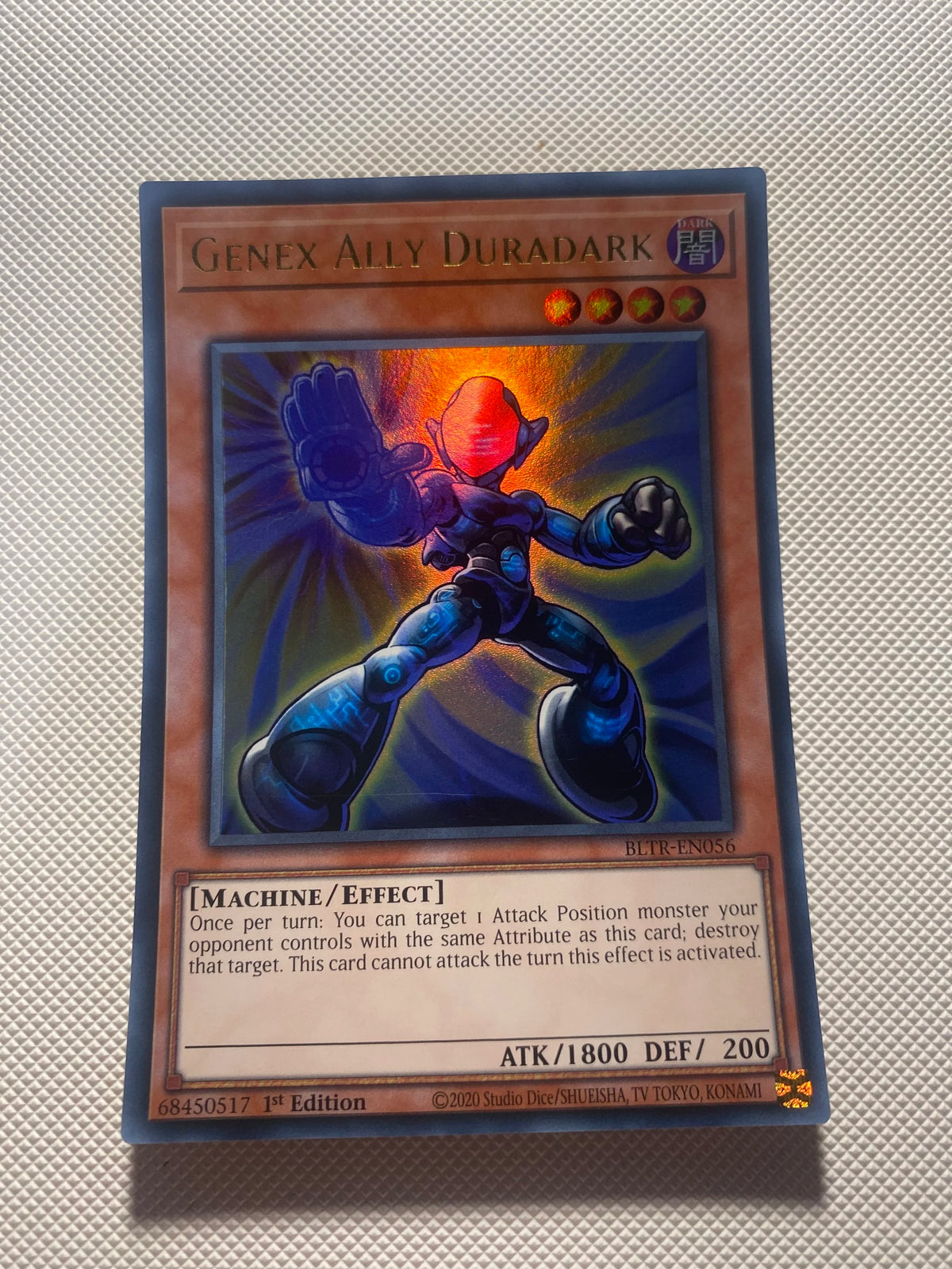 Genex Ally Duradark Ultra Rare Near Mint