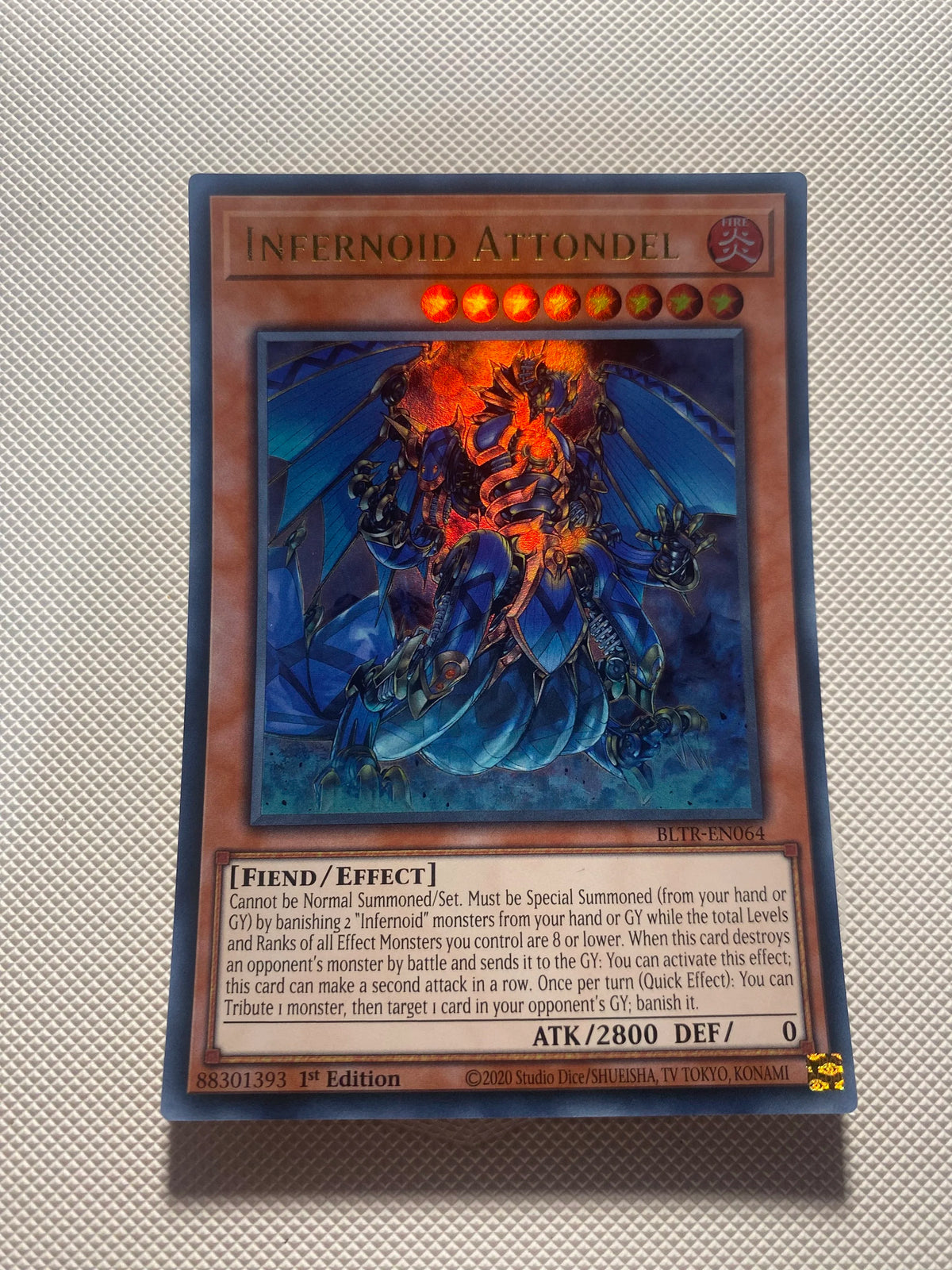 Infernoid Attondel Ultra Rare Near Mint