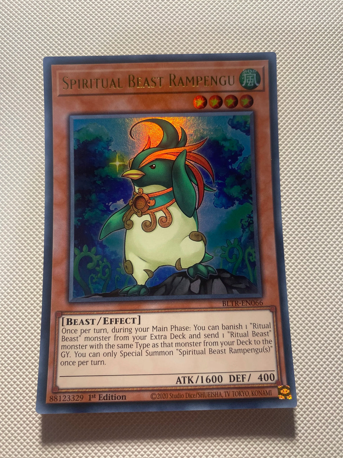 Spiritual Beast Rampengu Ultra Rare Near Mint