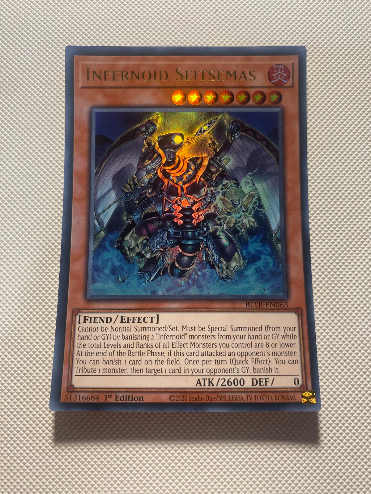 Infernoid Seitsemas Ultra Rare Near Mint