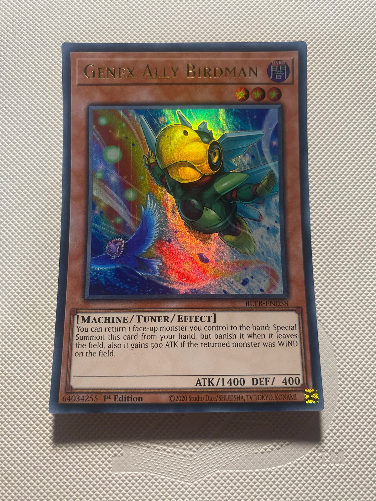 Genex Ally Birdman Ultra Rare Near Mint