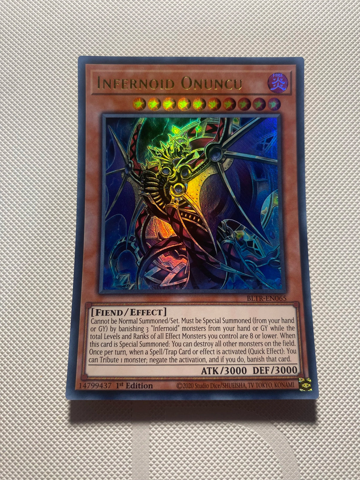 Infernoid Onuncu Ultra Rare Near Mint