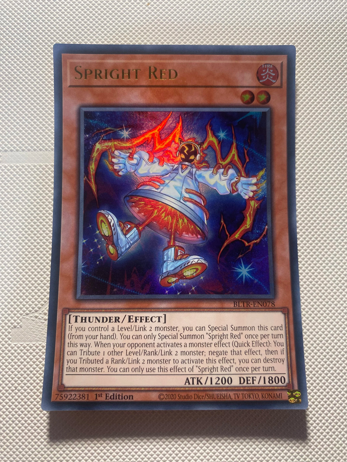 Spright RED Ultra Rare Near Mint
