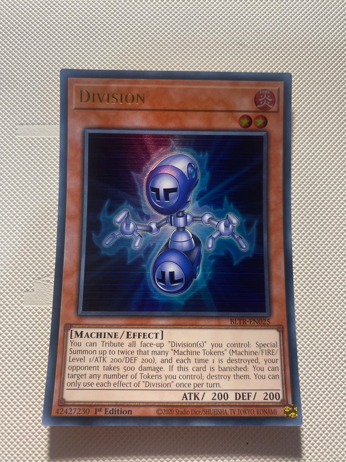Division Ultra Rare Near Mint