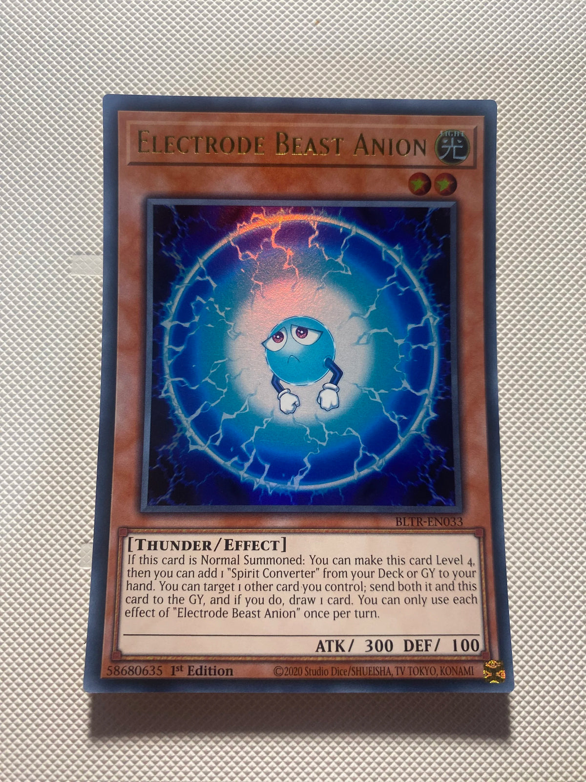 Electrode Beast Anion Ultra Rare Near Mint
