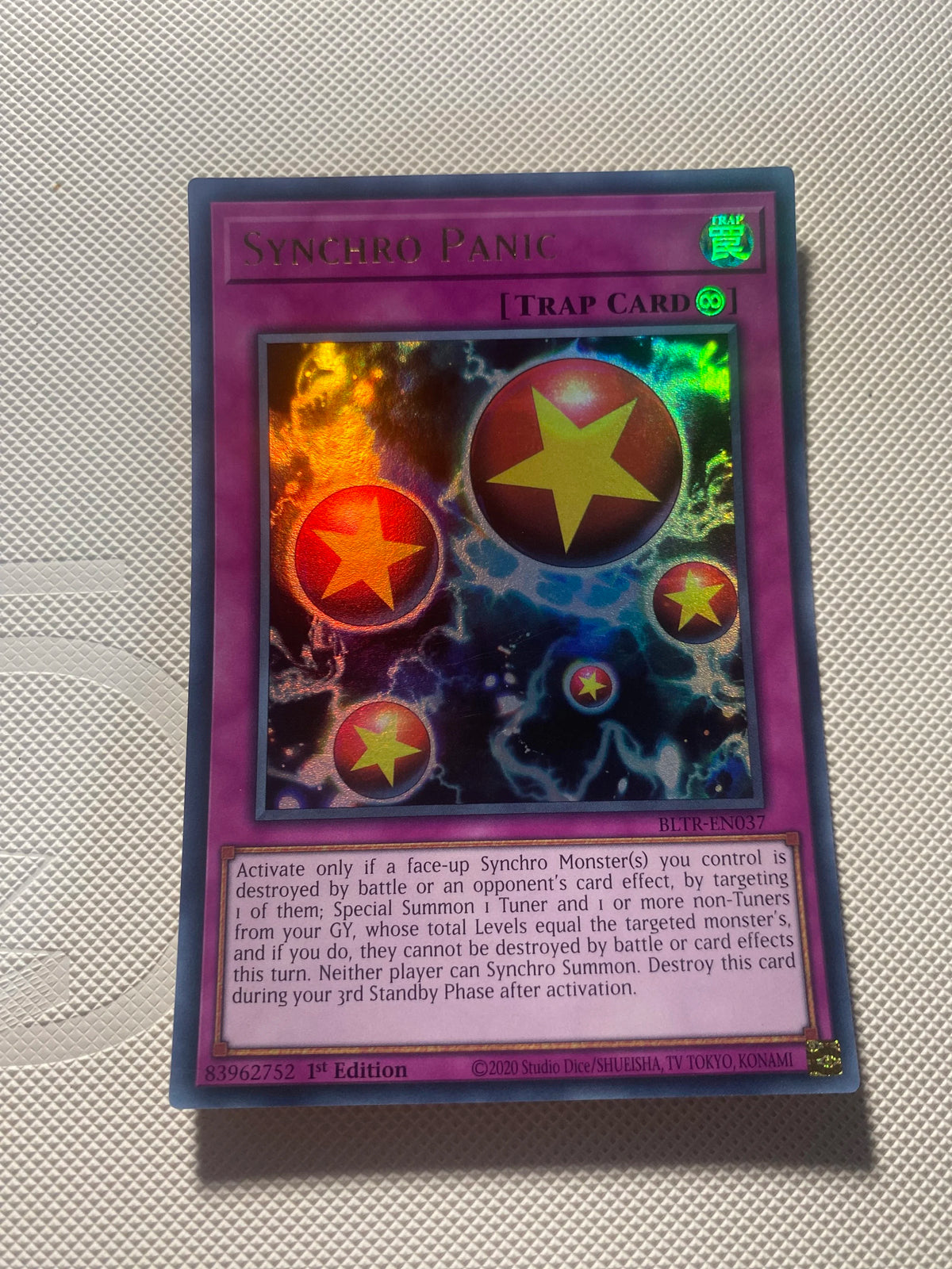 Synchro Panic Ultra Rare Near Mint