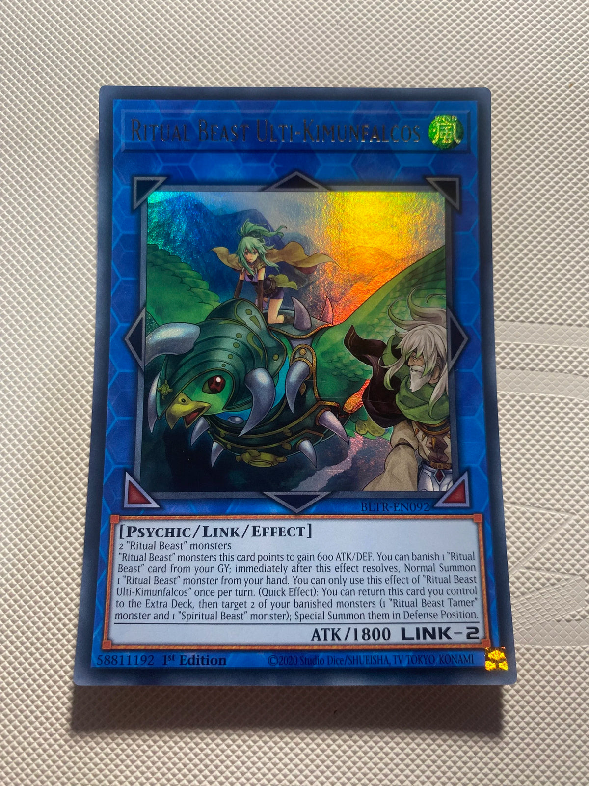 Ritual Beast Ulti-kimunfalcos Ultra Rare Near Mint