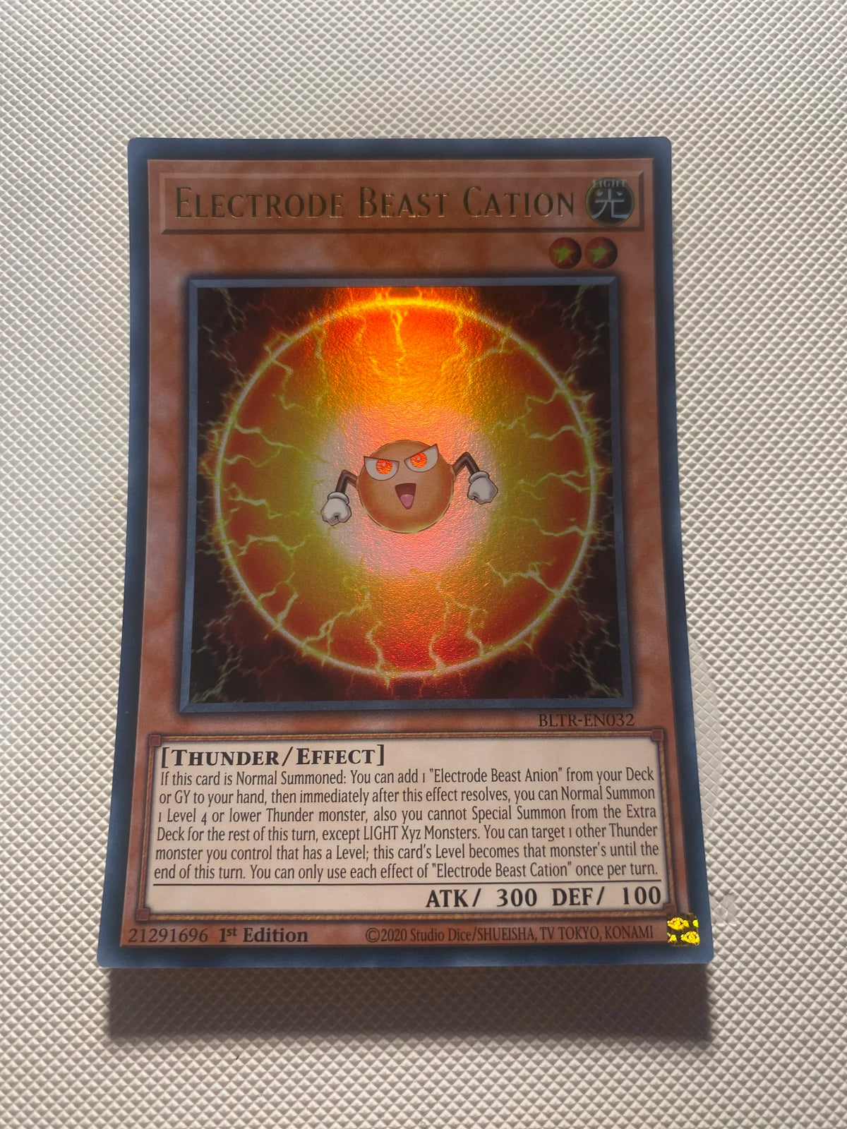 Electrode Beast Cation Ultra Rare Near Mint