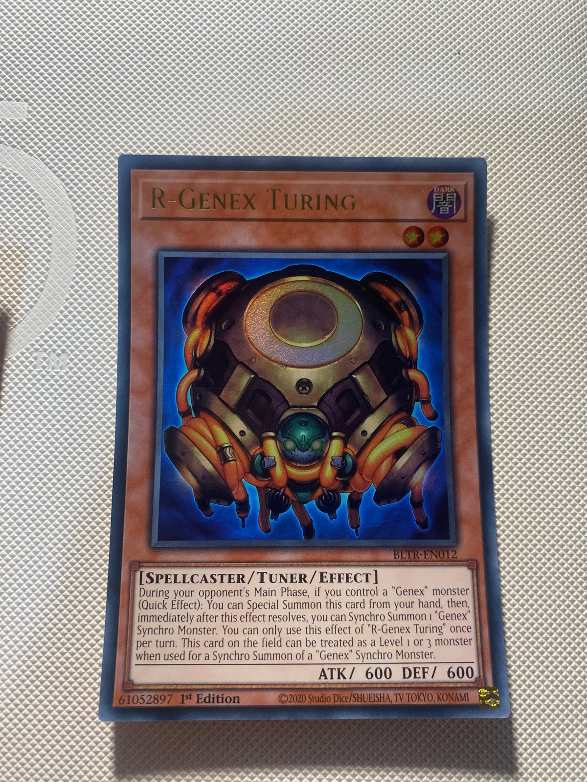 R-genex Turing Ultra Rare Near Mint