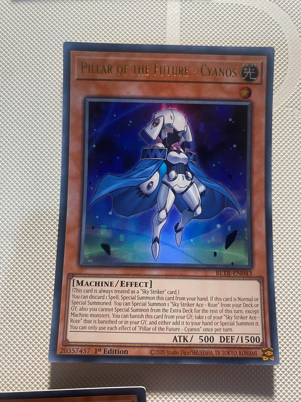 Pillar OF THE Future - Cyanos Ultra Rare Near Mint