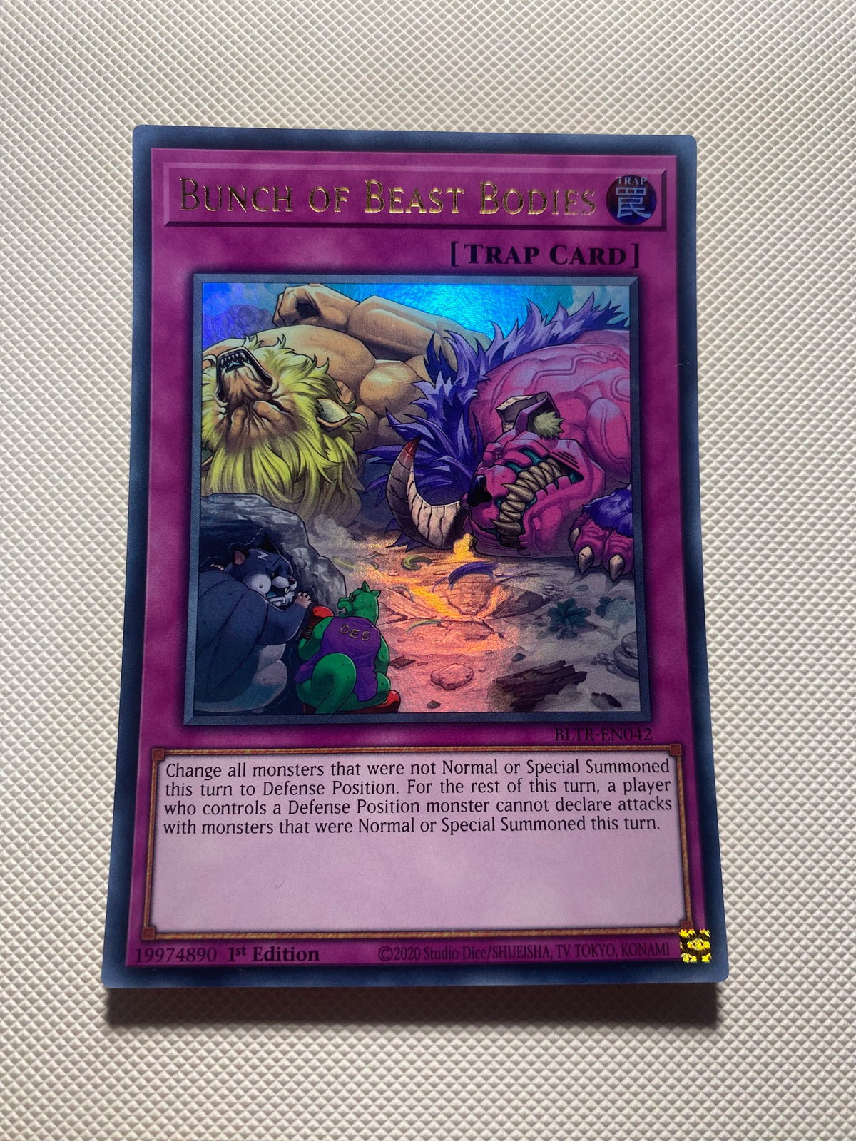 Bunch OF Beast Bodies Ultra Rare Near Mint