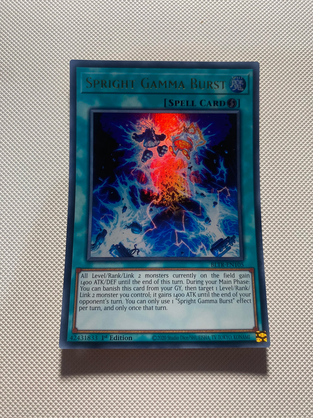Spright Gamma Burst Ultra Rare Near Mint