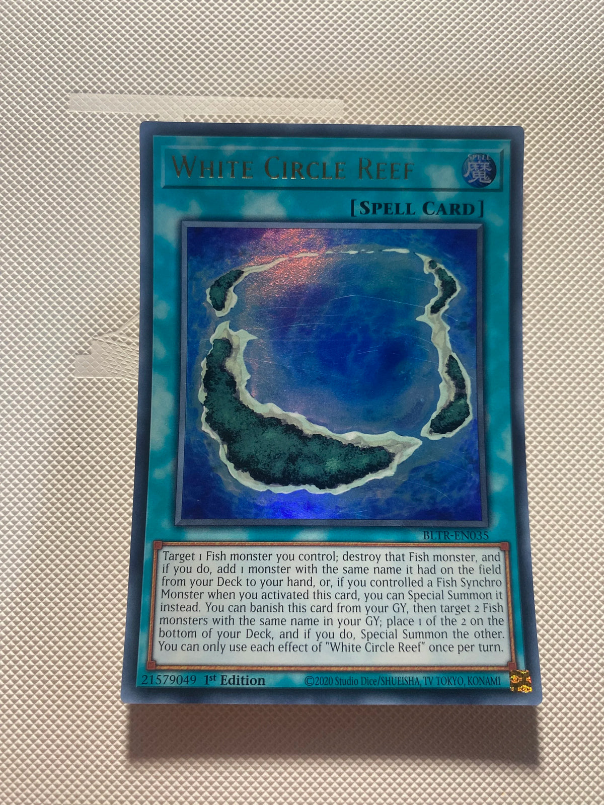 White Circle Reef Ultra Rare Near Mint