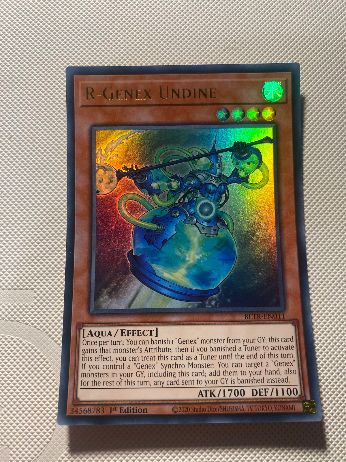 R-genex Undine Ultra Rare Near Mint