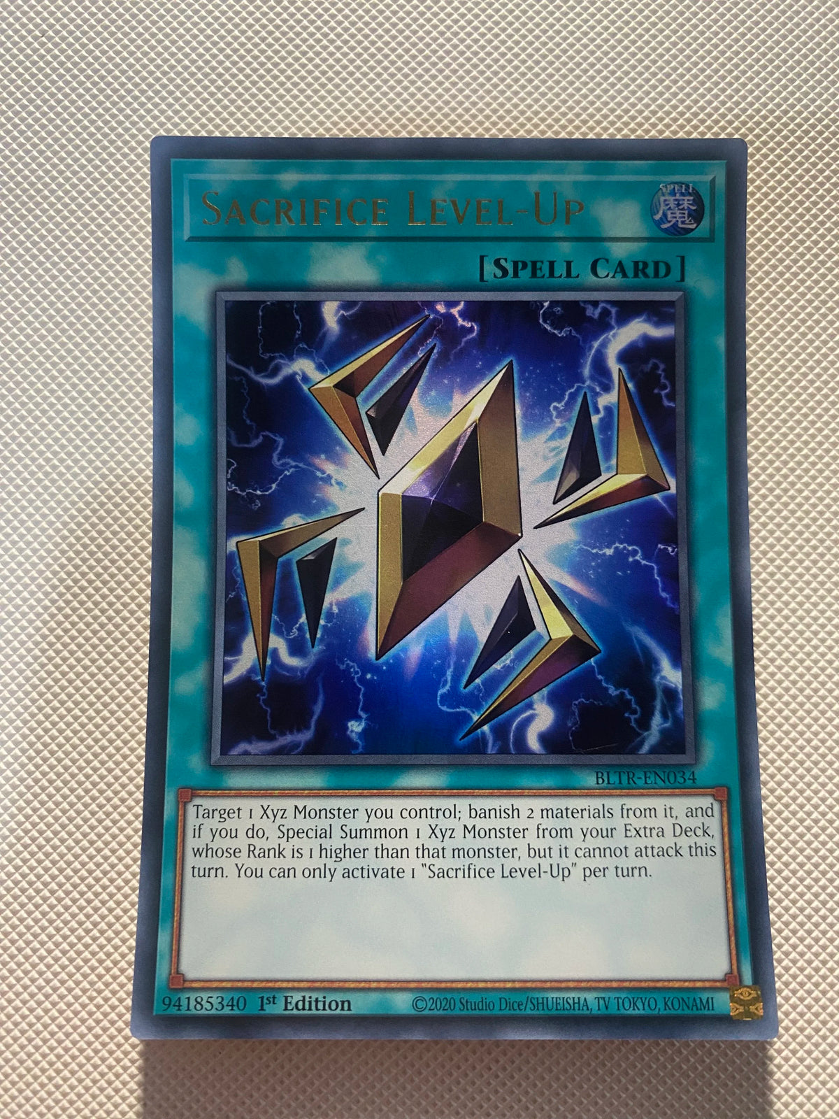 Sacrifice Level-up Ultra Rare Near Mint
