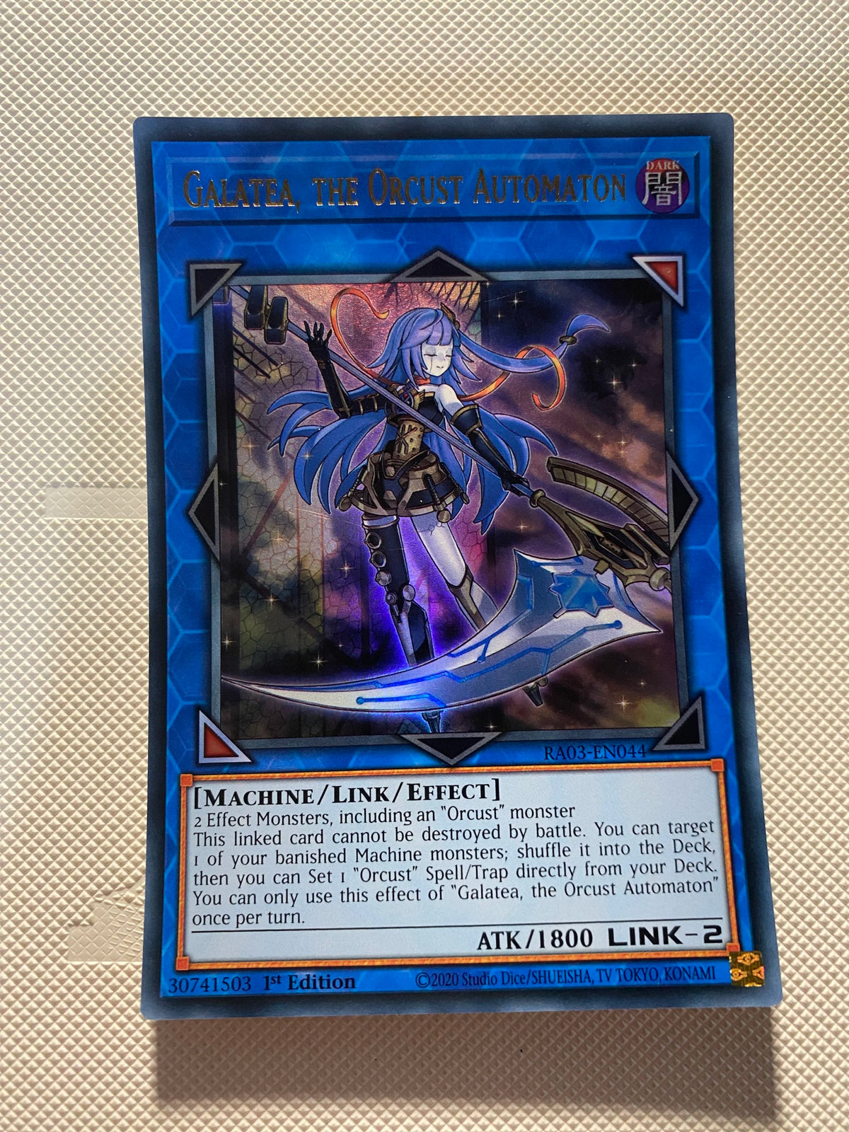 Galatea, THE Orcust Automaton Ultra Rare Near Mint