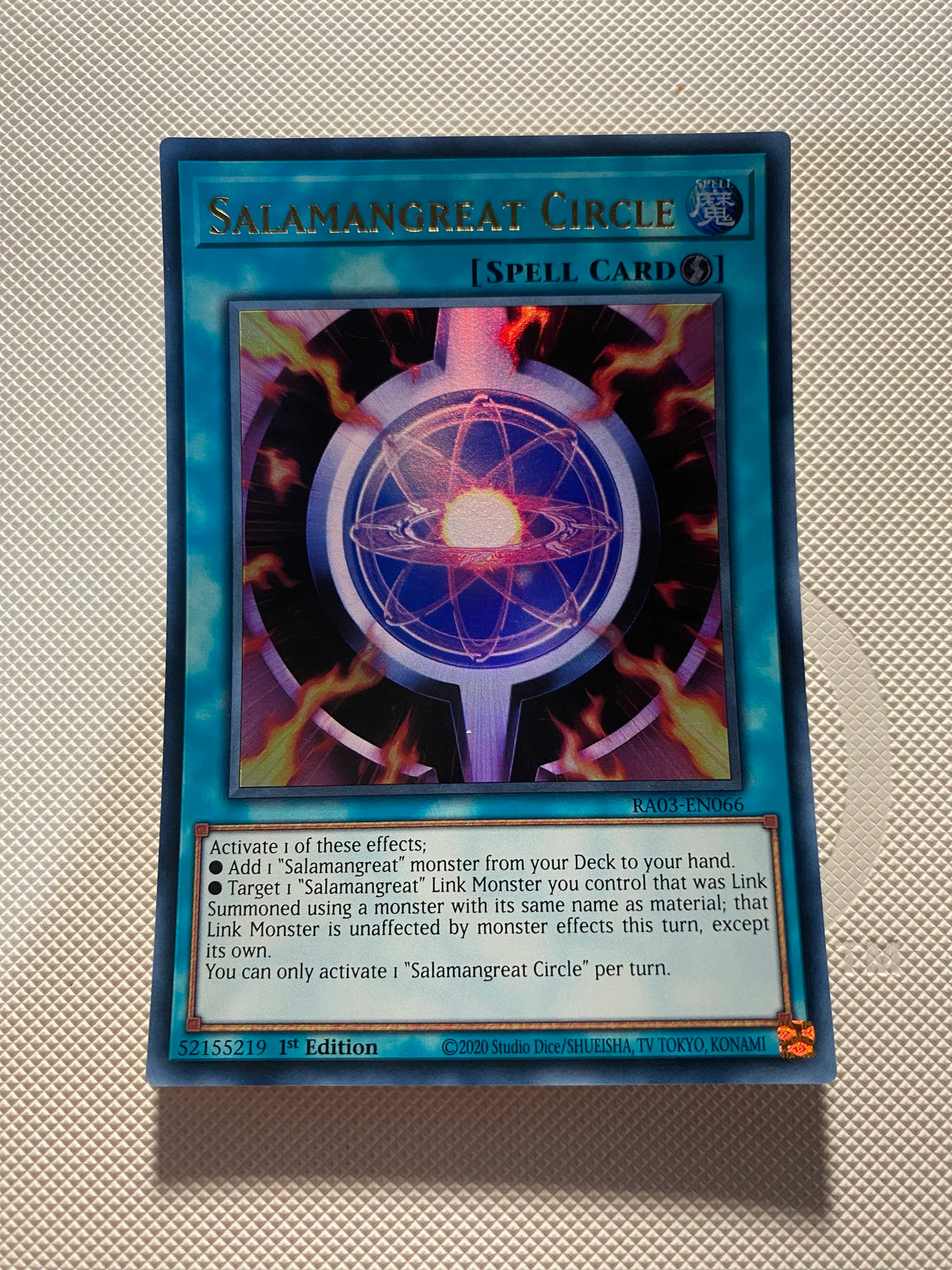 Salamangreat Circle Ultra Rare Near Mint