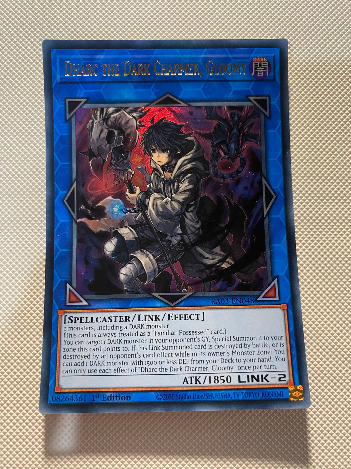 Dharc THE Dark Charmer, Gloomy Ultra Rare Near Mint