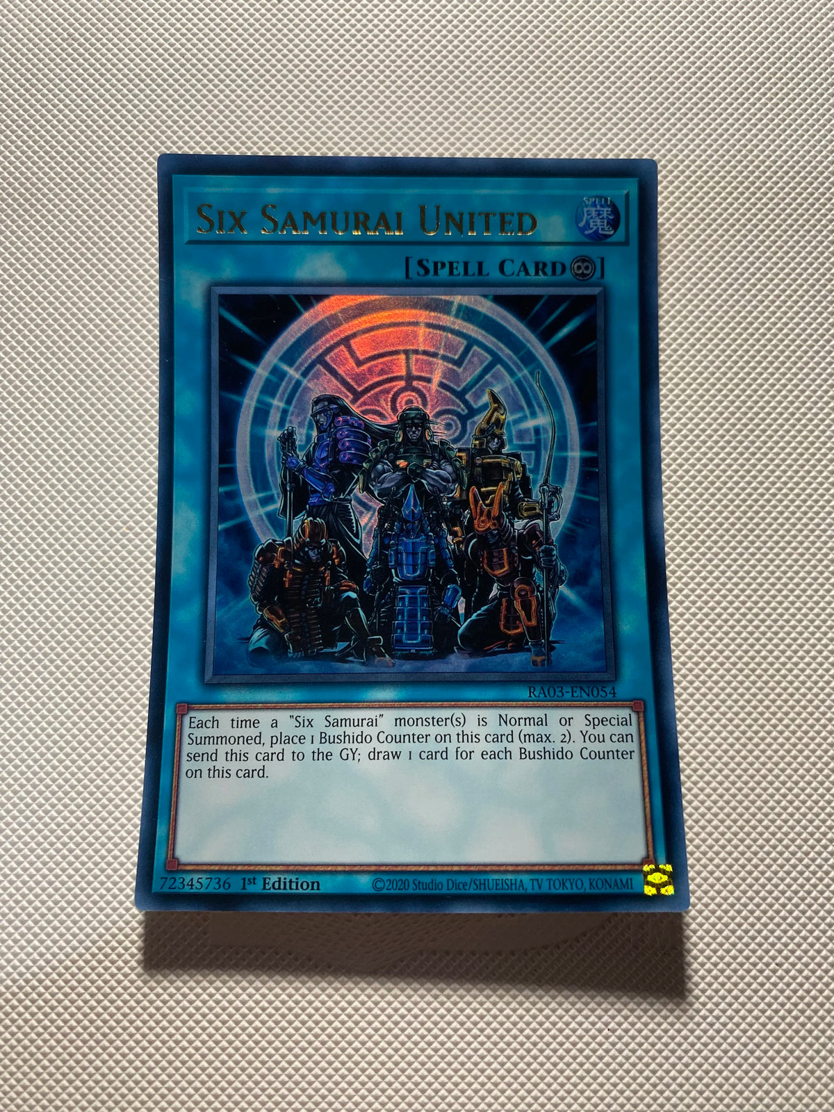 SIX Samurai United Ultra Rare Near Mint