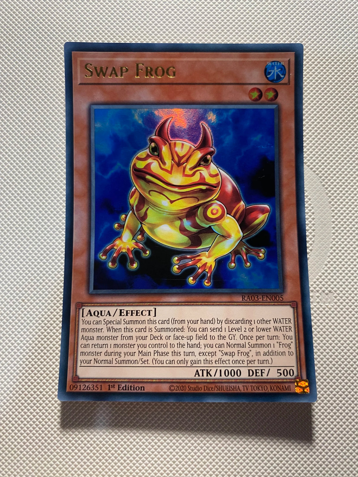 Swap Frog Ultra Rare Near Mint