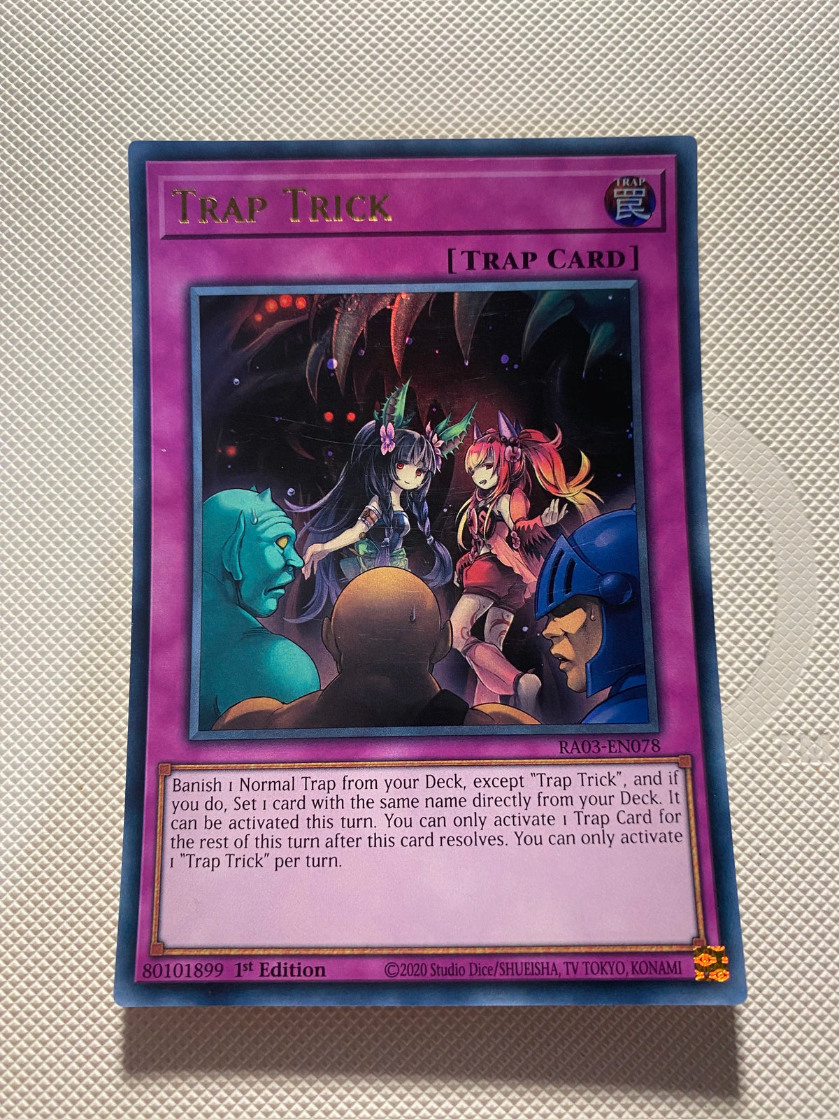 Trap Trick Ultra Rare Near Mint