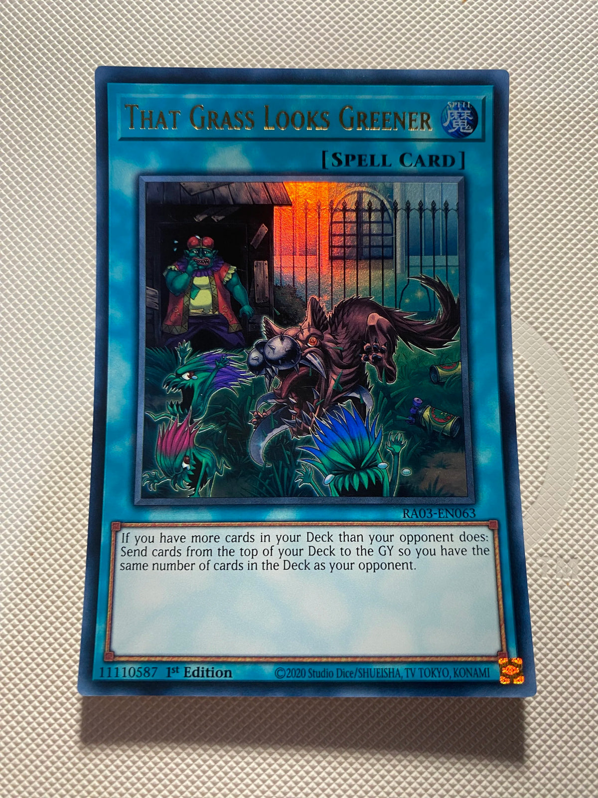 That Grass Looks Greener Ultra Rare Near Mint