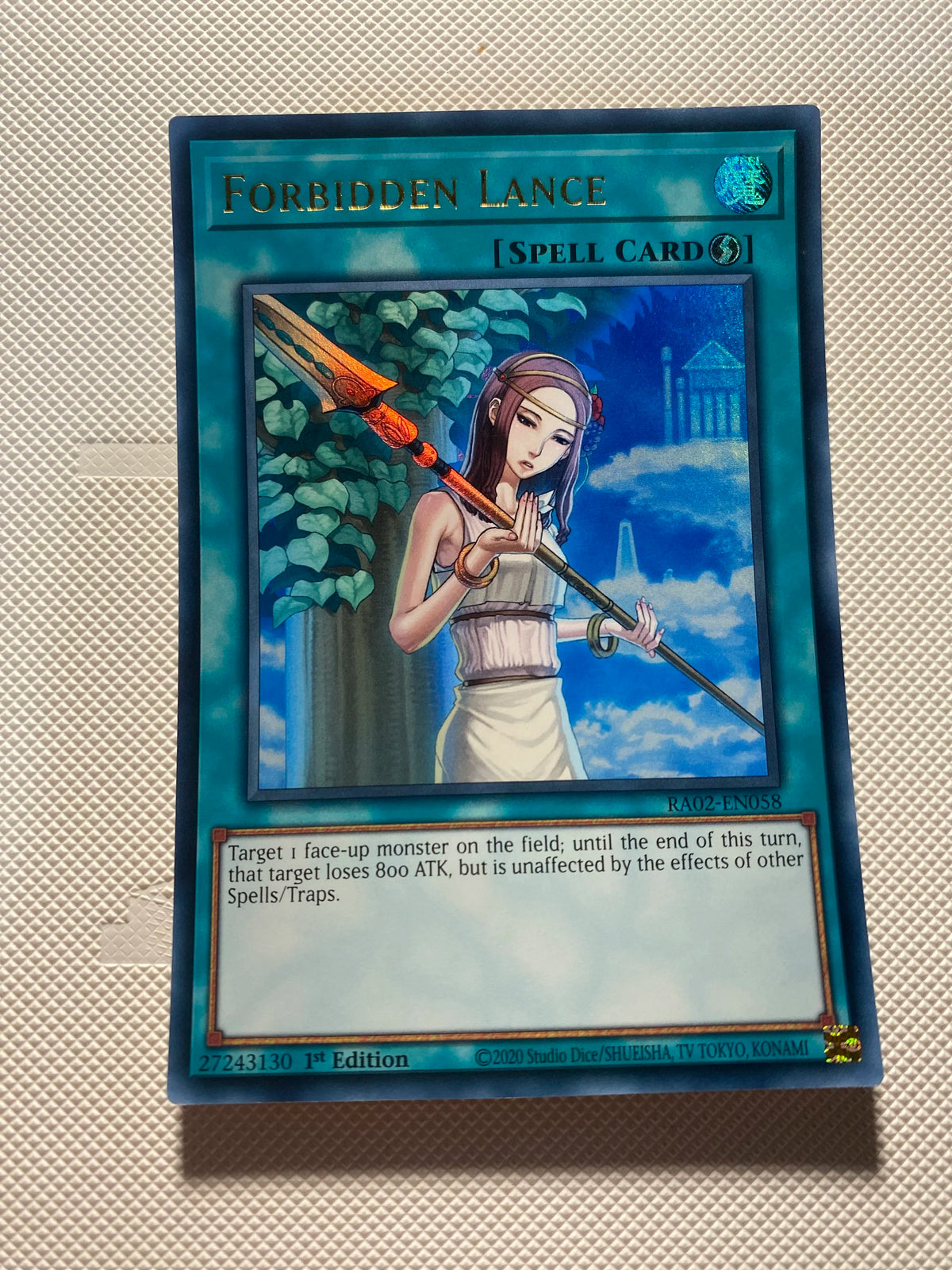 Forbidden Lance Ultra Rare Near Mint