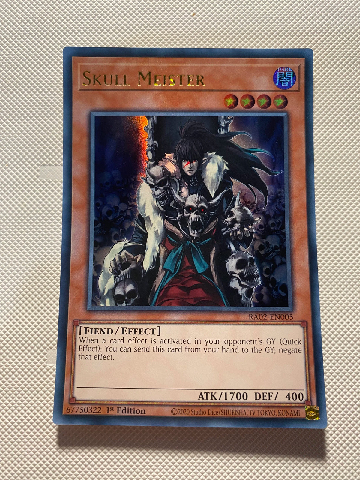 Skull Meister Ultra Rare Near Mint