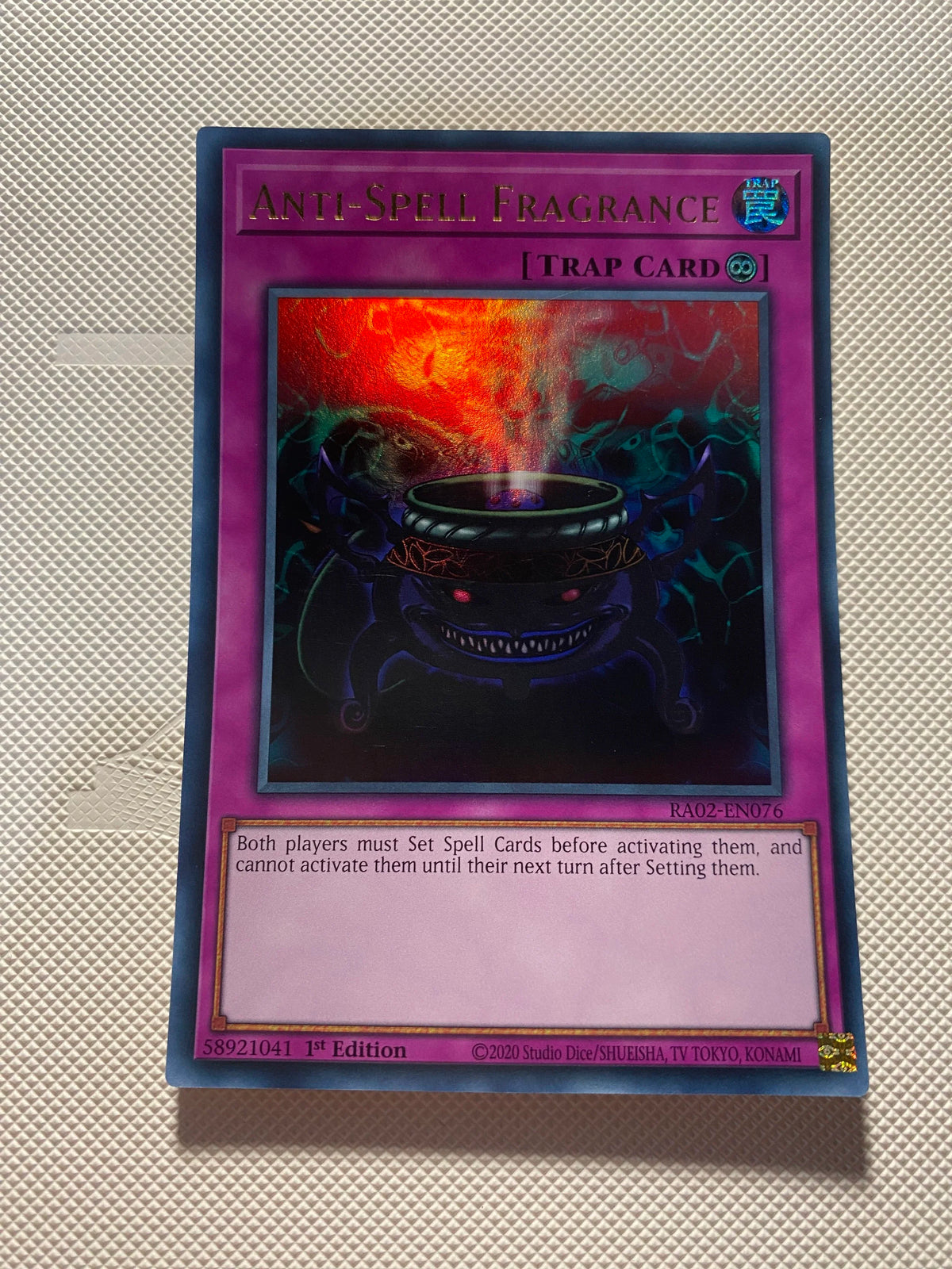 Anti-spell Fragrance Ultra Rare Near Mint