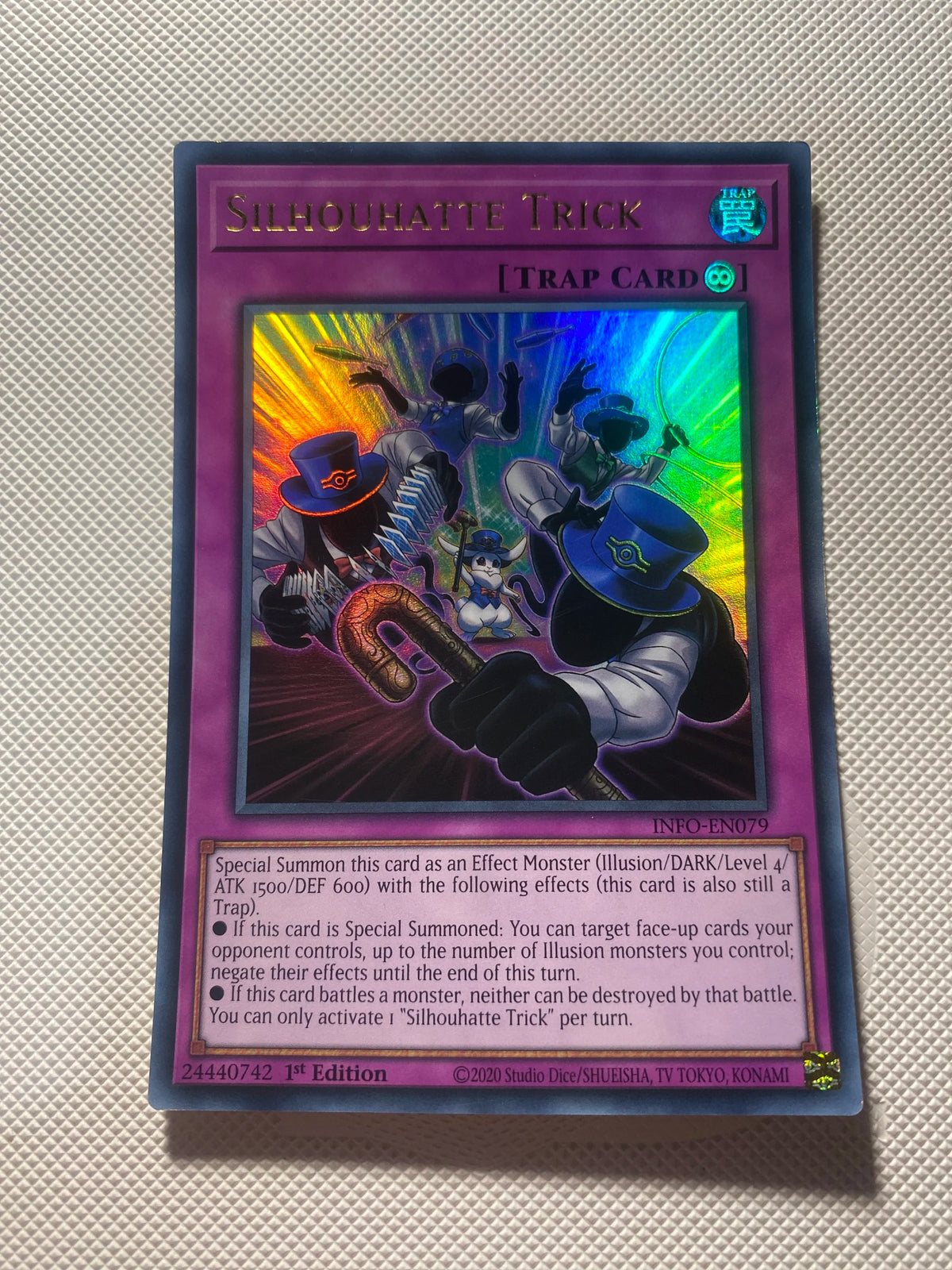 Silouhatte Trick Ultra Rare Near Mint