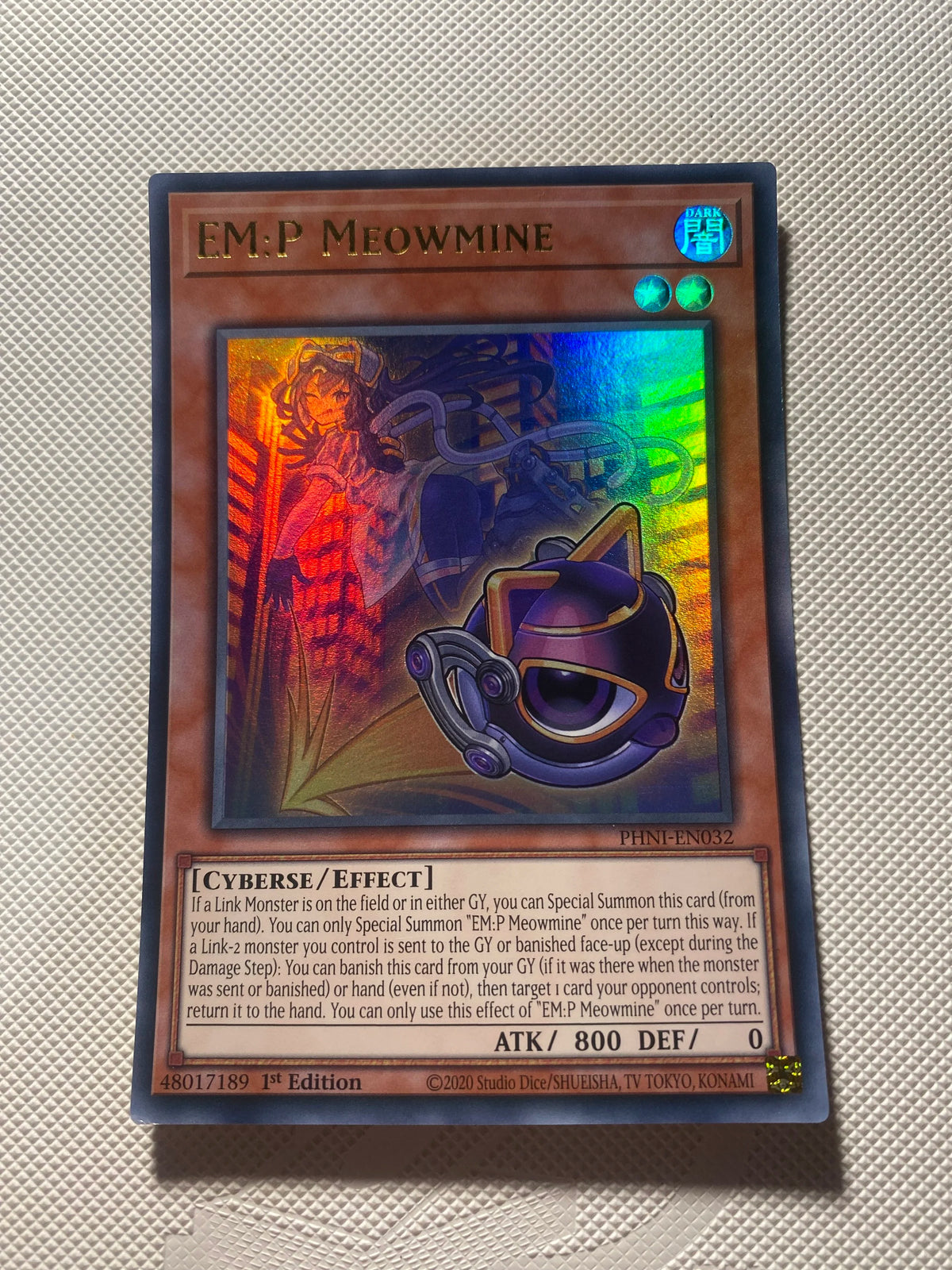 Em:p Meowmine Ultra Rare Near Mint