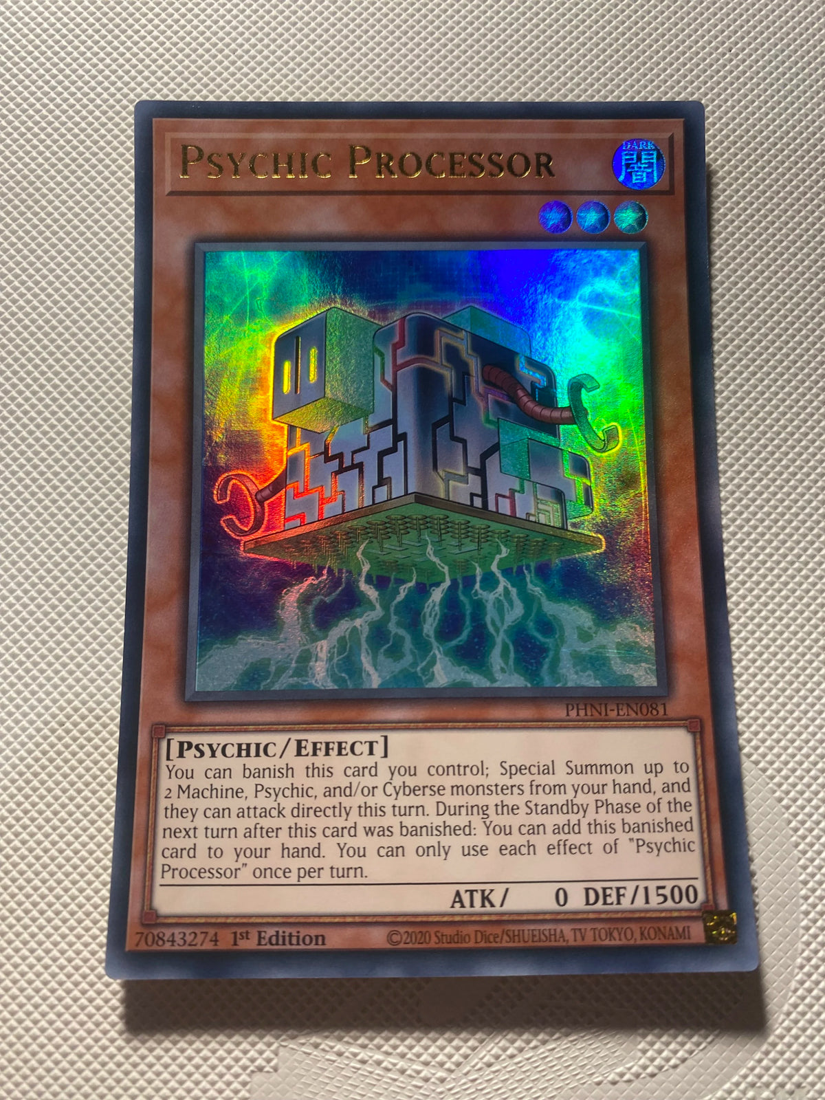 Psychic Processor Ultra Rare Near Mint