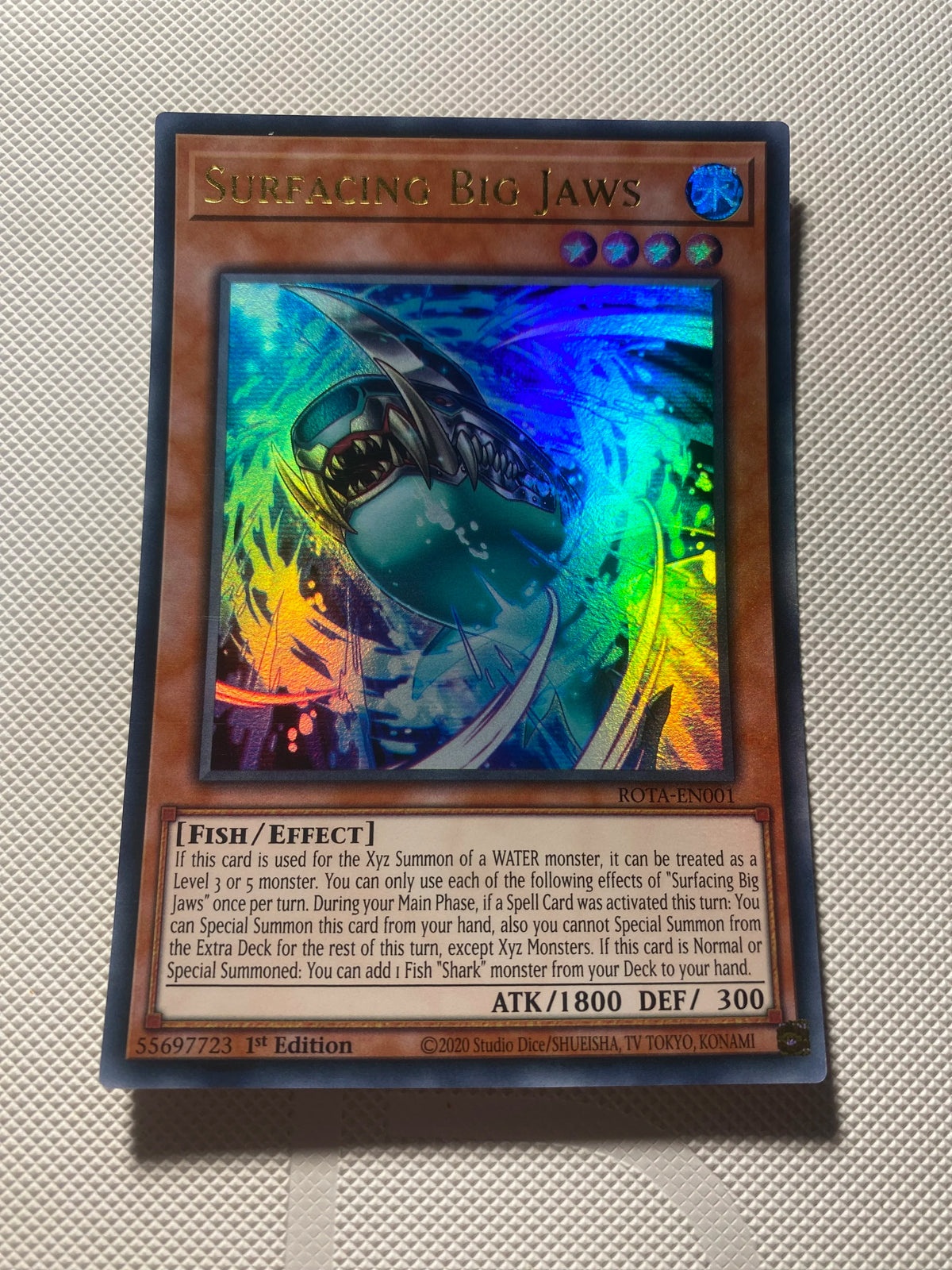 Surfacing BIG Jaws Ultra Rare Near Mint