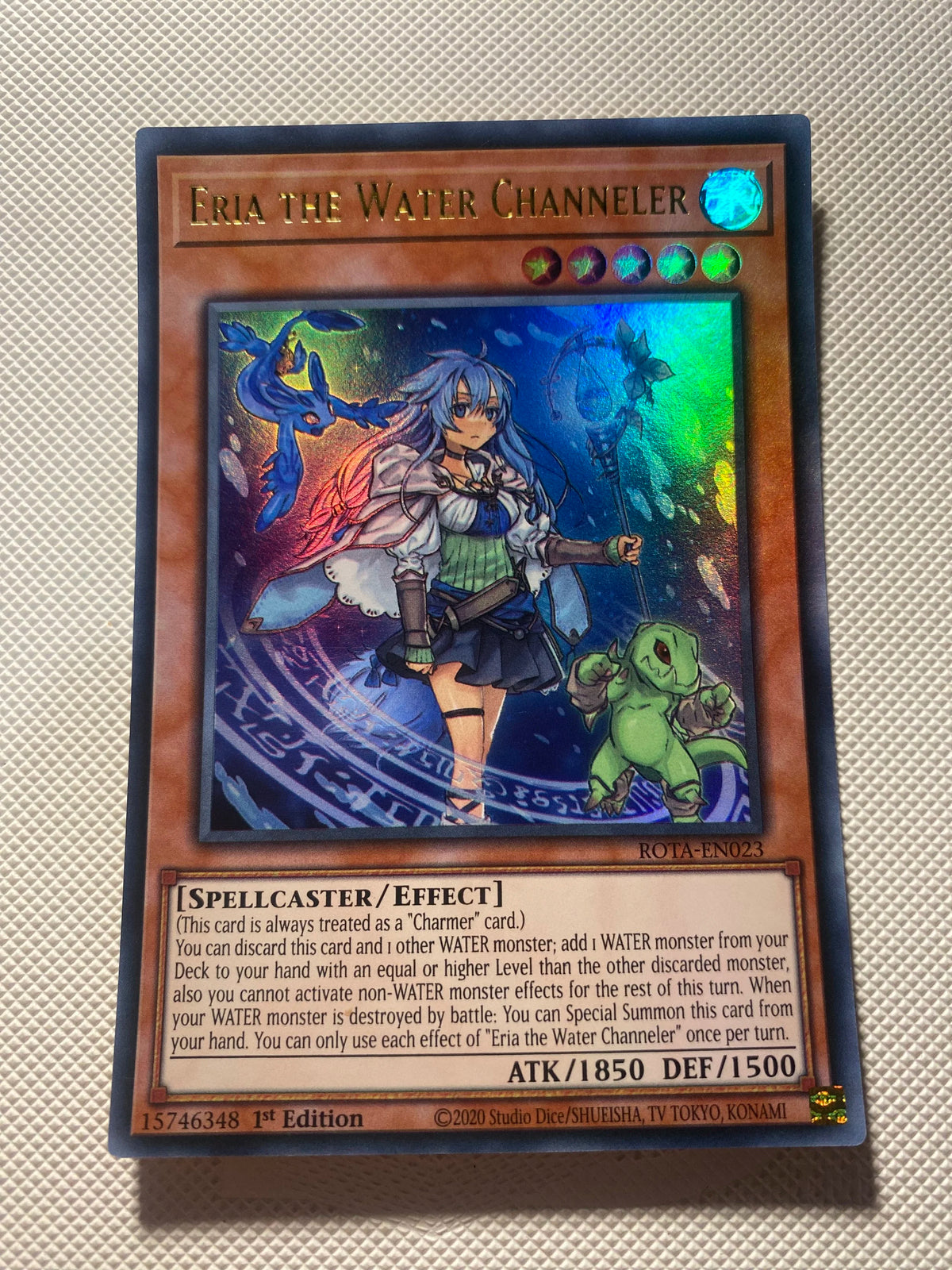 Eria THE Water Channeler Ultra Rare Near Mint