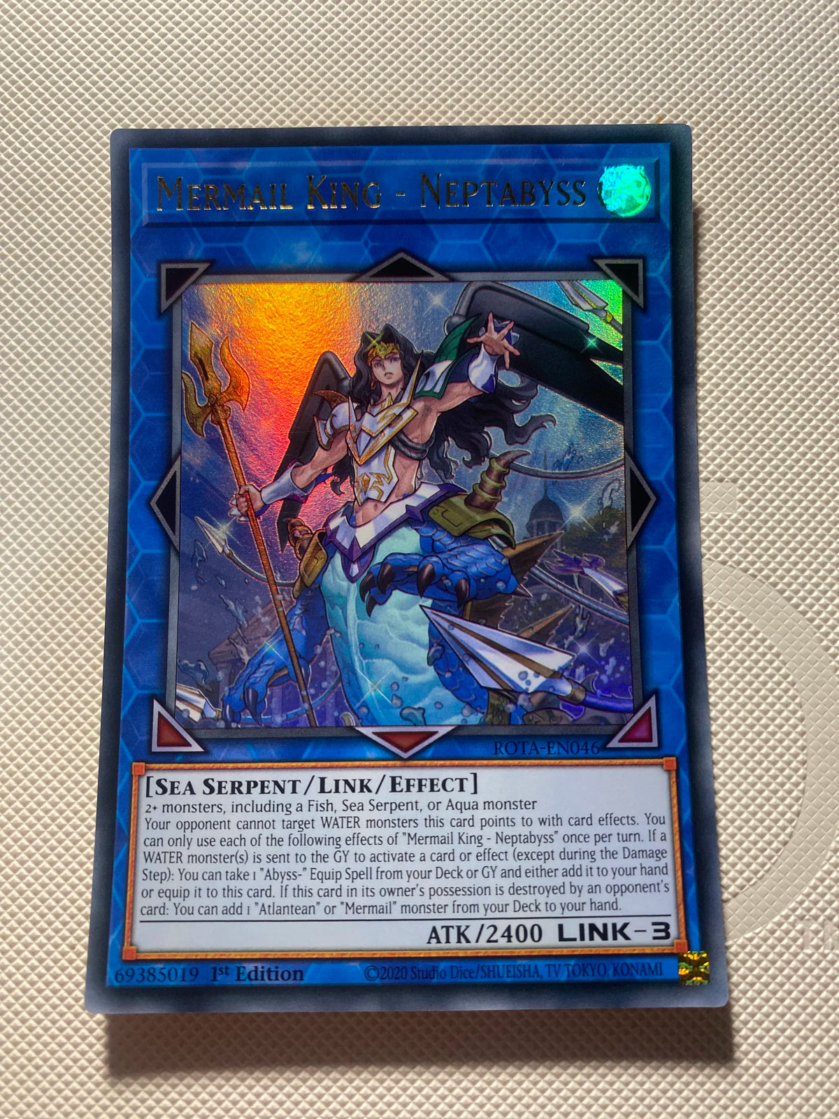 Mermail King - Neptabyss Ultra Rare Near Mint