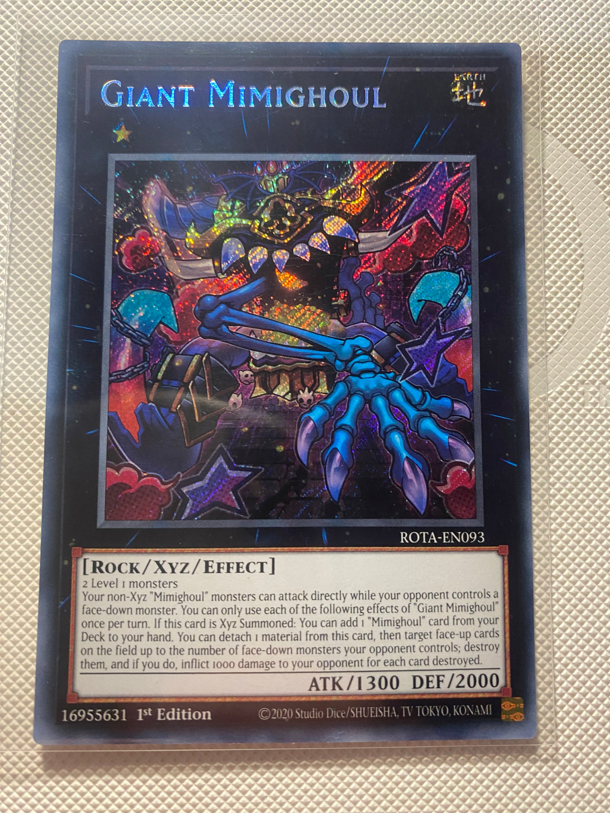 Giant Mimighoul Secret Rare Near Mint