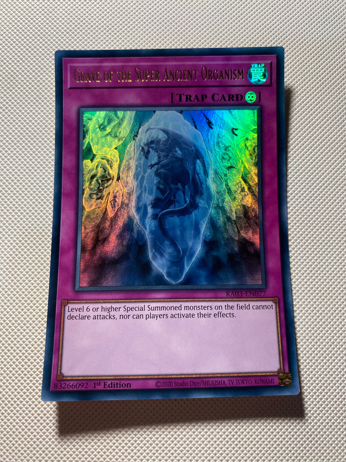 Grave OF THE Super Ancient Organism Ultra Rare Near Mint