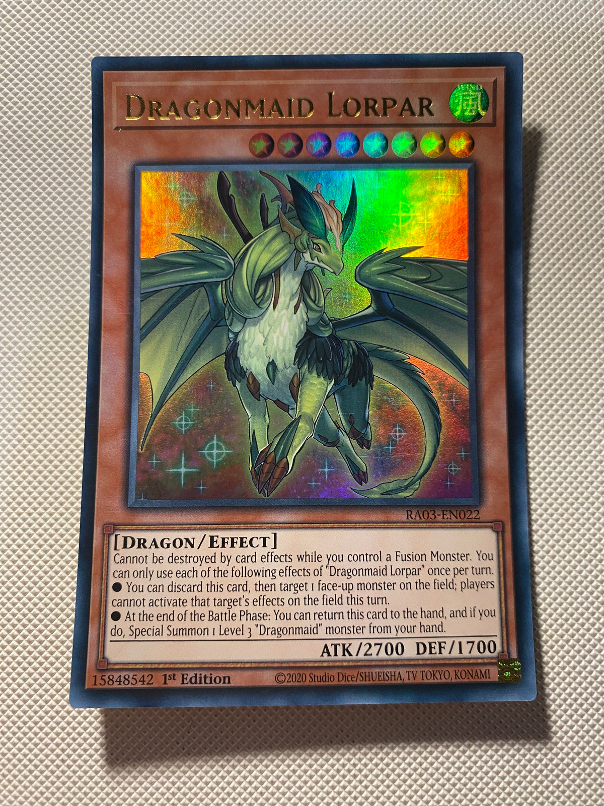 Dragonmaid Lorpar Ultra Rare Near Mint