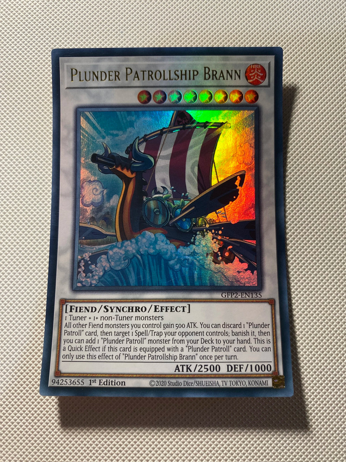 Plunder Patrollship Brann Ultra Rare Near Mint