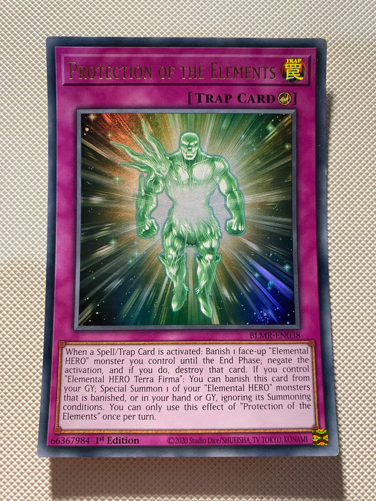 Protection OF THE Elements Ultra Rare Near Mint